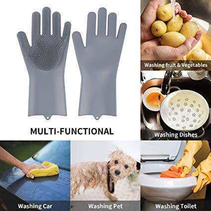 Silicone Scrubbing Gloves_0